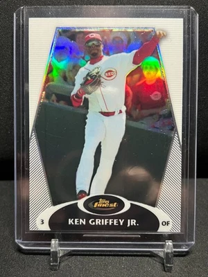 Ken Griffey Jr. 2008 Topps Finest Refractor #18 Cincinnati Reds - Image 1 of 2