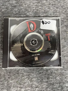 Vintage D PC Game DOS CD-ROM Aklaim Disc 1 Horror Adventure 1995 Complete Rare - Afbeelding 1 van 6
