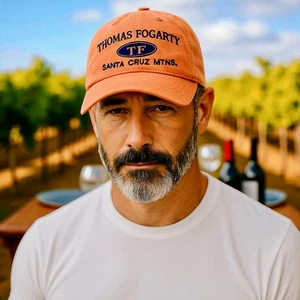 Gorra de béisbol Thomas Fogerty Winery Vineyard Santa Cruz Mountains CA - Imagen 1 de 12