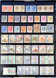 ITALIAN Castles / Syracuse Coin Daily Stamp Mix from ITALY - Sold as Seen VF/NH - Picture 1 of 2