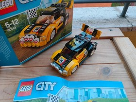 LEGO City 60113 Rally Car Great Used with Instructions and BOX - No Minifigures