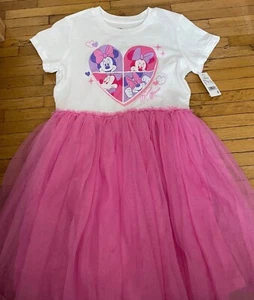 Disneys Minnie Mouse girls tulle dress size large (10/12) - Picture 1 of 2