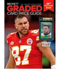 2024 Beckett Graded Trading Card Price Guide 25th Edition ~ Travis Kelce Cover