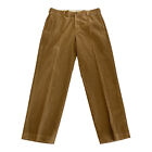 Brooks Brothers 346 Corduroy Chino Straight Khaki Pants Mens W35 L30