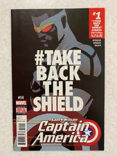 SAM WILSON CAPTAIN AMERICA #14 NM! MARTIN COVER! MCU! FALCON & WINTER SOLDIER!