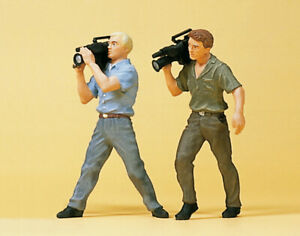 Preiser 57105 Maßstab 1:24 Figur "Kameraleute" #NEU in OVP#