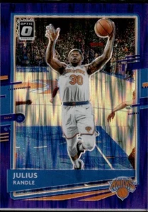 2020-21 Panini Donruss Optic Purple Shock Prizm #89 Julius Randle Knicks - Picture 1 of 2