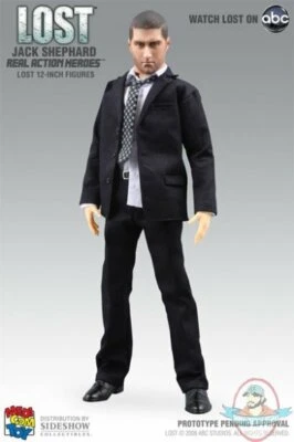 Lost Jack Shephard 12 inch Real Action Heroes by Medicom DAMAGED - Image 1 of 2