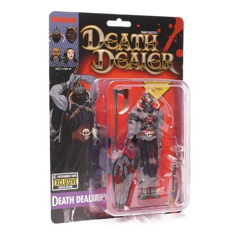 Death Dealer Blood Splatter Variant Frazetta Girls 5-Inch FigBiz Figure Cover