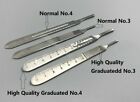 5 pcs Dental Surgical Knife Blade Handles Scalpel Handle Tool No.3/4/7