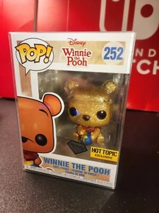 Funko Pop 252 Winnie The Pooh Hot Topic Diamond Exclusive - Picture 1 of 2