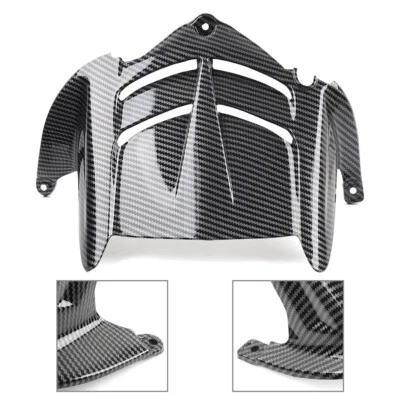 US Carbon Fiber Rear Hugger Fender Mudguard For Kawasaki Ninja ZX6R ZX636 09-22 - Imagem 1 de 4
