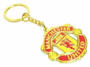 Man United Official Accessories Team Key ring Badge Man UTD Crest - Picture 1 of 4