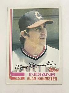 Alan Bannister 1982 Topps #287 Cleveland Indians - Foto 1 di 2