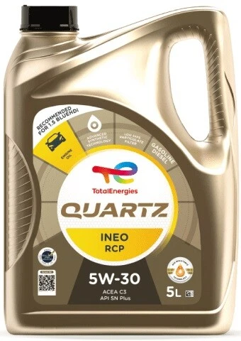 TOTAL QUARTZ INEO RCP 5W-30 Motoröl 5 Liter Kanister