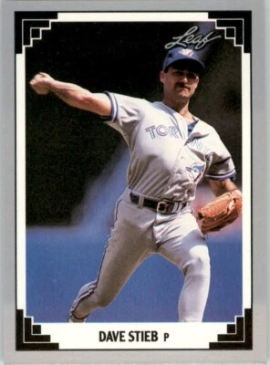 1991 Leaf Dave Stieb Toronto Blue Jays #96 - Image 1 of 2