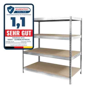 Schwerlastregal | Weitspannregal | 1250 kg Traglast | Viele Größen & Farben - Bild 1 von 24
