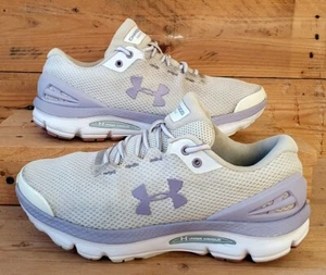 Under Armour Charged Gemini Trainers UK5/US7.5/EU38.5 3023277-108 Cream/Lilac - Picture 1 of 12