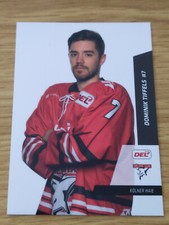 Dominik Tiffels LED player card Krefeld penguins Cologne sharks lions Frankfurt