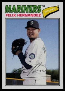2018 Topps Archives #162 Felix Hernandez Seattle Mariners - Picture 1 of 2