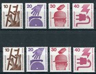 Berlin Unfallverhütung alle C + D Werte sauber postfrisch Nr.407,406,404,403 MNH