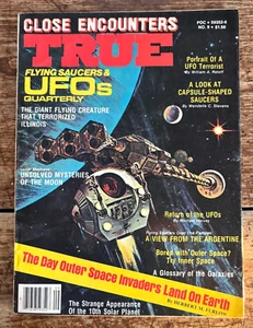 TRUE FLYING SAUCERS & UFOs QUARTERLY #9 US mag 1978/Sightings/Terrorist/Galaxies - Picture 1 of 5