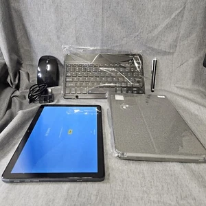 Feonal 2024 Android Tablet 10", Octa-Core 5G WiFi w/ Keyboard 128GB, Dual Camera - Picture 1 of 13