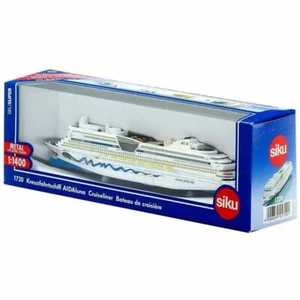 Siku 1:1400 Diecast Kreuzfahrtschiff AIDAluna Cruiseliner  Model Ships Toys Gift - Picture 1 of 11