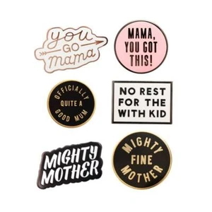 Mum Enamel Pin Mother's Day Gift Lapel Pin Flair Enamel Pin Badge - Picture 1 of 16