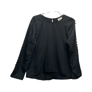 Camicia MCGUIRE denim marocchino nero taglia M gotica scura romantica - Foto 1 di 11