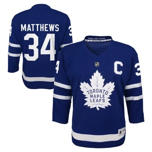 Jugend Auston Matthews blau Toronto Maple Leafs Heim Replica Spielertrikot - Bild 1 von 3