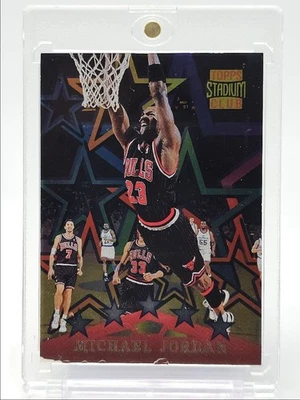 МАЙКЛ ДЖОРДАН 1996-97 TOPPS СТАДИОН КЛУБ СПЕЦНАЗ БЫКИ Q5775 - Изображение 1 из 2