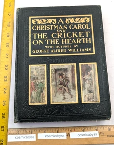 A Christmas Carol Christmas Book 1905 Charles Dickens illustrated G A Williams - Picture 1 of 9