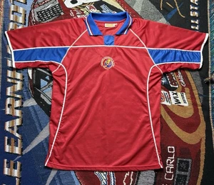Vintage Costa Rica Jersey National Team Soccer Capitan Sports Large 90s - Picture 1 of 15