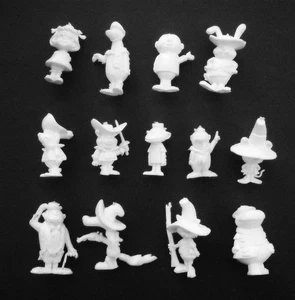 Hanna Barbera vintage 13 figurine Gorila Maguila Premium di Olá Gelato 1966 - Foto 1 di 14