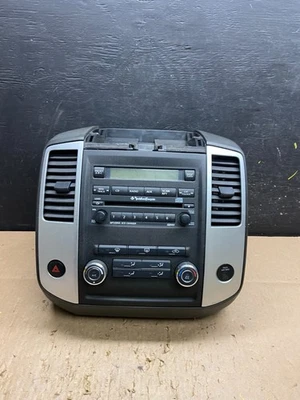 2009-2012 Nissan Frontier Xterra Radio Climate Control Bezel Center T6162 DG Foto 1 de 4