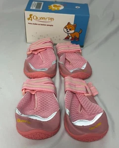 4x Zapatos para Perros Performance Zapatos para Perros Talla 7 Qumy Pet - Imagen 1 de 3
