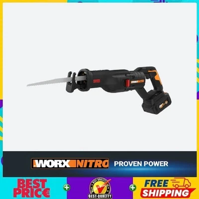 🔥 Sierra recíproca inalámbrica Worx Nitro 20V Power Share con motor sin escobillas ⚡ Foto 1 de 4