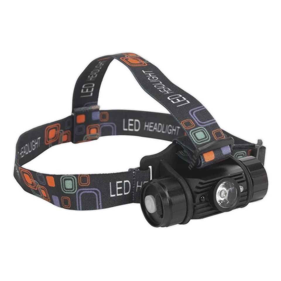 Sealey Rechargeable Head Torch 5W LED Auto Sensor HT108LED