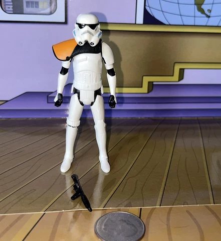 Star Wars Rebels Animated (2014) Stormtrooper Commander Action Figure Only 3.75” Cover
