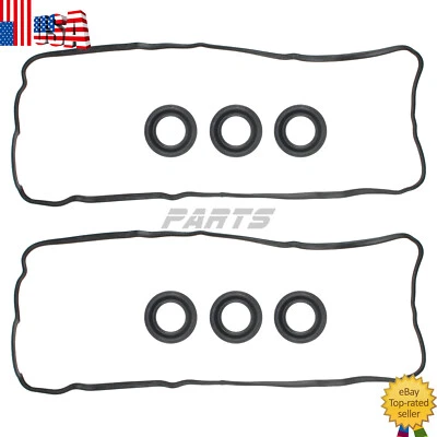 Комплект прокладок крышек клапанов двигателя для Toyota Sienna 2000-06 3,0 л 3,3 л V6 1MZFE 3MZFE - Изображение 1 из 4