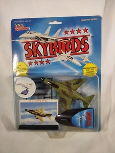 US Navy F-4J Fighter Jet Racing Champions Skybirds Military 1989 VTG Camo - Picture 1 of 5