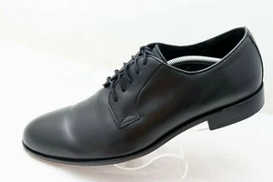 Abito da uomo nero Gordon Rush Cambridge taglia 12 in pelle stringato scarpe Oxford - Foto 1 di 11