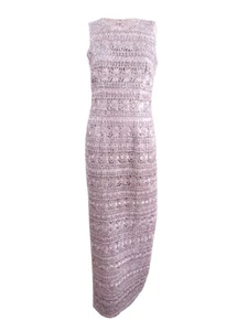 JS Collections Women's Soutache Open-Back Gown (8, Blush) - Picture 1 of 2
