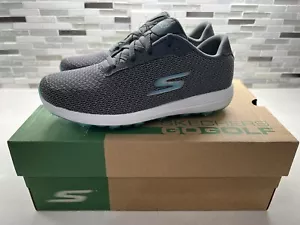 NEW Women's Skechers Go Golf Max Fairway Golf Shoes charcoal/blue size 7.5 - Picture 1 of 18