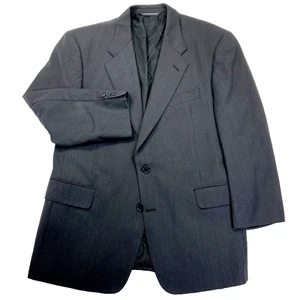 Ermenegildo Zegna Coppley Sport Coat 40 42 S Wool Gray Herringbone Italy Canada - Picture 1 of 17