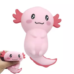 Cute Cartoon Axolotl Squeeze Toy Sensory Stress Relief Toy RANDOM COLOR - Picture 1 of 7