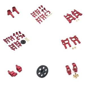 Fit LC RACING 1/10 PTG-2 rc car accessory Aluminum Metal Upgrade Parts DIY Red - Picture 1 of 17