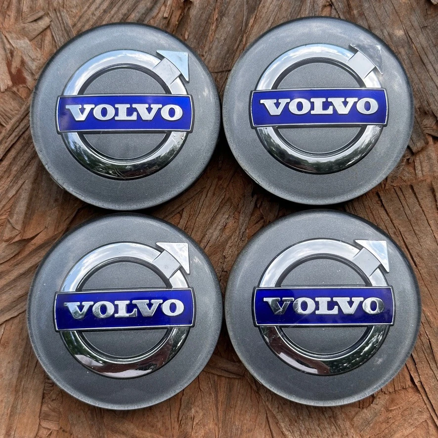 Volvo XC, S, V series center cap set (4 pieces) 1998-2024 part# 30666913 - Image 1 of 3