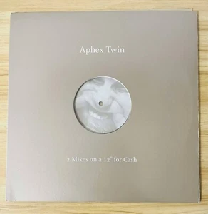 Aphex Twin / 2 Mixes On A 12 For Cash 2003 Japanese Limited 1000 Beat Records - Picture 1 of 8